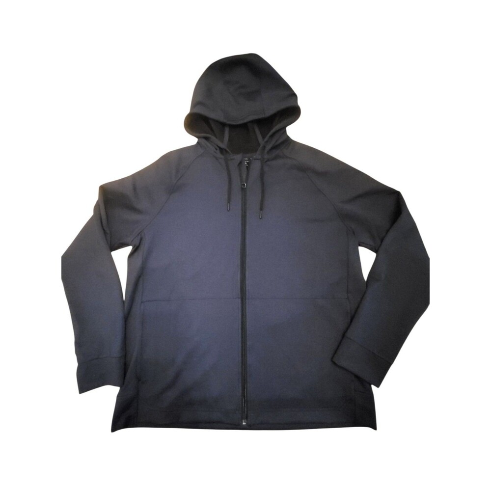 Rhone Men's XL Blue Spar Tatical Full Zip Hoodie Solid Pockets